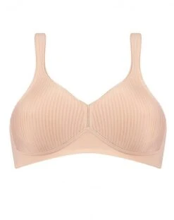 Soutien-gorge Moulé Triumph Modern Soft+Cotton (Beige) -Lingerie De Mode Magasin soutien gorge moule triumph modern softcotton beige 4