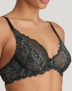 Soutien-gorge Plongeant Marie Jo Manyla (Night Grey) -Lingerie De Mode Magasin soutien gorge plongeant marie jo manyla night grey 1
