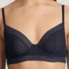 Soutien-gorge Plongeant Marie Jo Tokuda (Velvet Blue) -Lingerie De Mode Magasin soutien gorge plongeant marie jo tokuda velvet blue