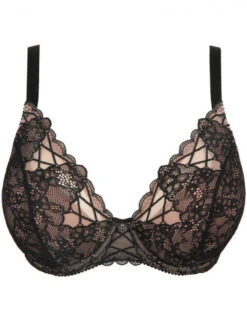Soutien-gorge Plongeant Prima Donna Livonia (Noir) -Lingerie De Mode Magasin soutien gorge plongeant prima donna livonia noir 4