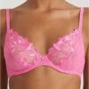 Soutien-gorge Plunge Armatures Marie Jo Agnes (Paradise Pink) -Lingerie De Mode Magasin soutien gorge plunge armatures marie jo agnes paradise pink