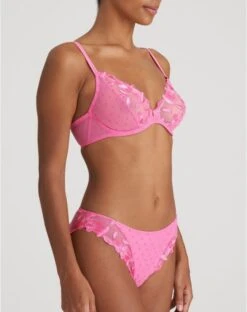 Soutien-gorge Plunge Armatures Marie Jo Agnes (Paradise Pink) -Lingerie De Mode Magasin soutien gorge plunge armatures marie jo agnes paradise pink 2