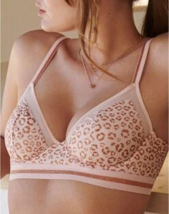 Soutien-gorge Plunge Armatures Marie Jo Benicio (Pearly Pink) -Lingerie De Mode Magasin soutien gorge plunge armatures marie jo benicio pearly pink 1