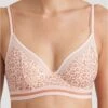 Soutien-gorge Plunge Armatures Marie Jo Benicio (Pearly Pink) -Lingerie De Mode Magasin soutien gorge plunge armatures marie jo benicio pearly pink