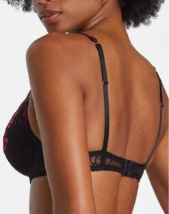 Soutien-gorge Plunge Foulard Aubade Mélodie D'été (Black Cherry) 9 Soutien-gorge Plunge Foulard Aubade Mélodie D'été (Black Cherry) -Lingerie De Mode Magasin soutien gorge plunge foulard aubade melodie d ete black cherry 3