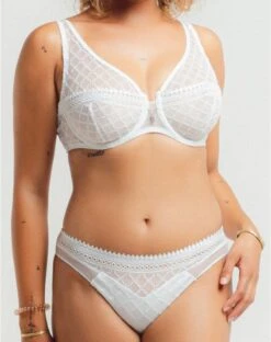 Soutien-gorge Plunge Louisa Bracq Paco (Blanc) -Lingerie De Mode Magasin soutien gorge plunge louisa bracq paco blanc 2