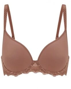 Simone Perele Soutien-gorge Plunge Spacer Simone Pérèle Caresse (Brun Coco) -Lingerie De Mode Magasin soutien gorge plunge spacer simone perele caresse brun coco 2