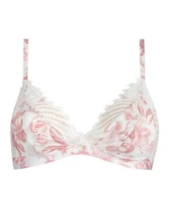 Soutien-gorge Sans Armature Antigel Jungle De Jouy (Rose De Jouy) -Lingerie De Mode Magasin soutien gorge sans armature antigel jungle de jouy rose de jouy 4