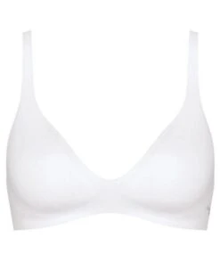 Soutien-gorge Sans Armature Sloggi Body Adapt (Blanc) -Lingerie De Mode Magasin soutien gorge sans armature sloggi body adapt blanc 2