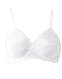 Soutien-gorge Sans Armature Triumph Elastiform (Blanc) -Lingerie De Mode Magasin soutien gorge sans armature triumph elastiform blanc 3