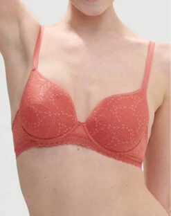 Simone Perele Soutien-gorge Spacer Moulé Simone Pérèle Comète (Rose Texas) -Lingerie De Mode Magasin soutien gorge spacer moule simone perele comete rose texas 1