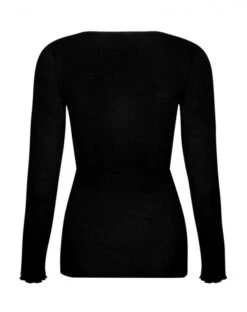 Tee-shirt Manches Longues Bien-être Lise Charmel Plaisir Caresse (Noir) -Lingerie De Mode Magasin tee shirt manches longues bien etre lise charmel plaisir caresse noir 4