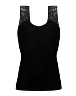 Tee-shirt Sans Manche Bien-être Lise Charmel Plaisir Caresse (Noir) -Lingerie De Mode Magasin tee shirt sans manche bien etre lise charmel plaisir caresse noir 2