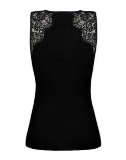 Tee-shirt Sans Manche Bien-être Lise Charmel Plaisir Caresse (Noir) -Lingerie De Mode Magasin tee shirt sans manche bien etre lise charmel plaisir caresse noir 3